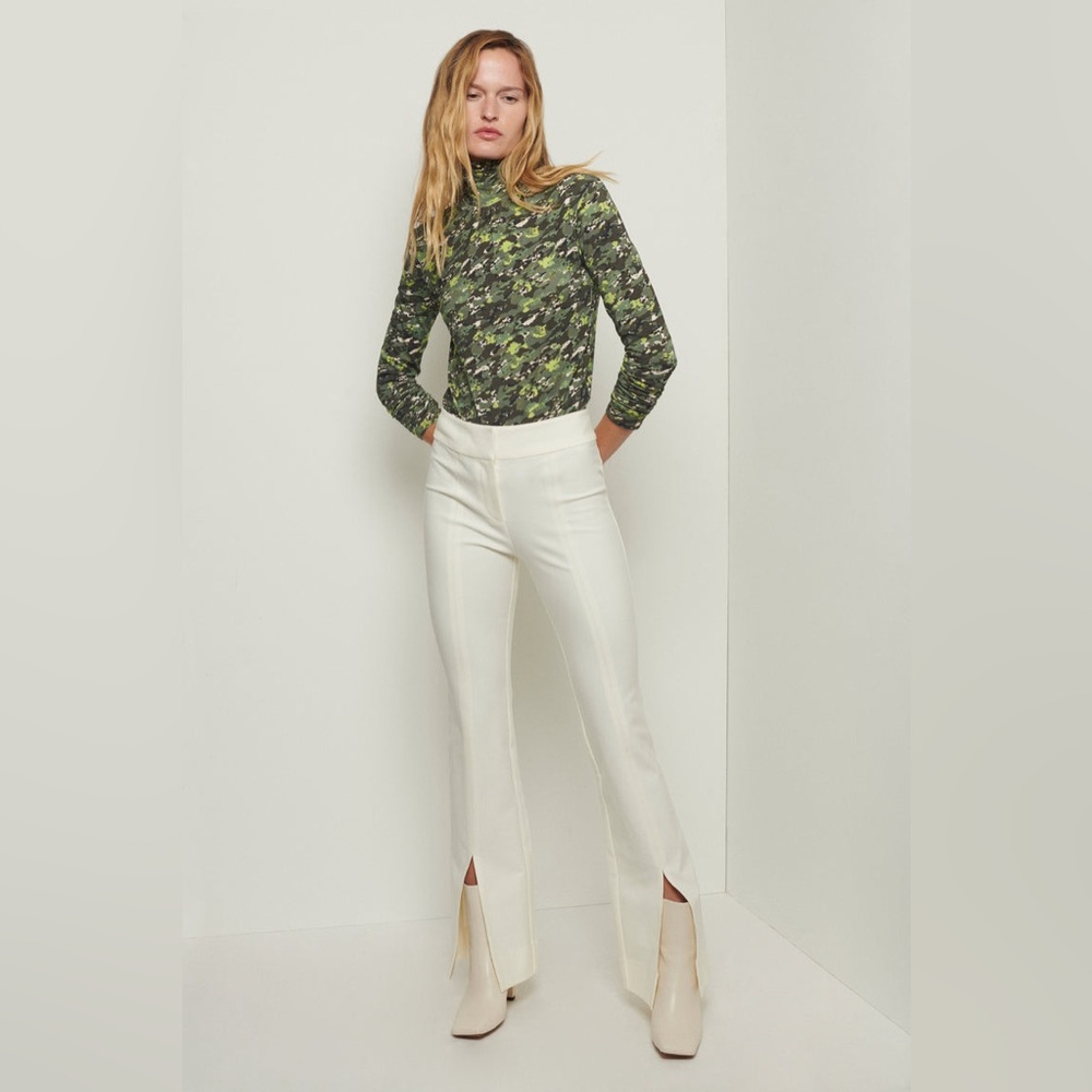 NWT Derek Lam Maeve Front Slit Trousers